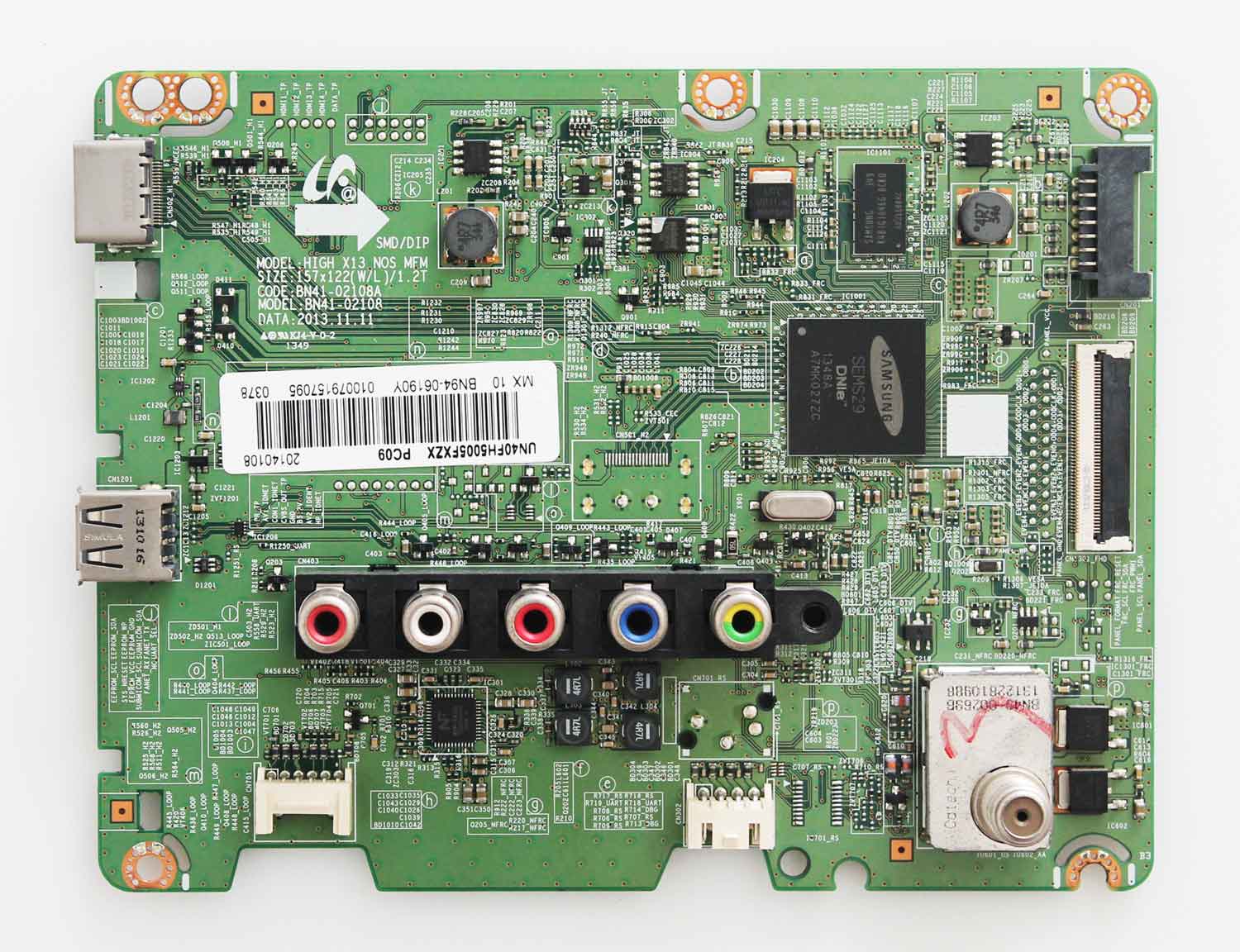 BN41-02108AN - UN40FH5005FXZX VERSION:TS01